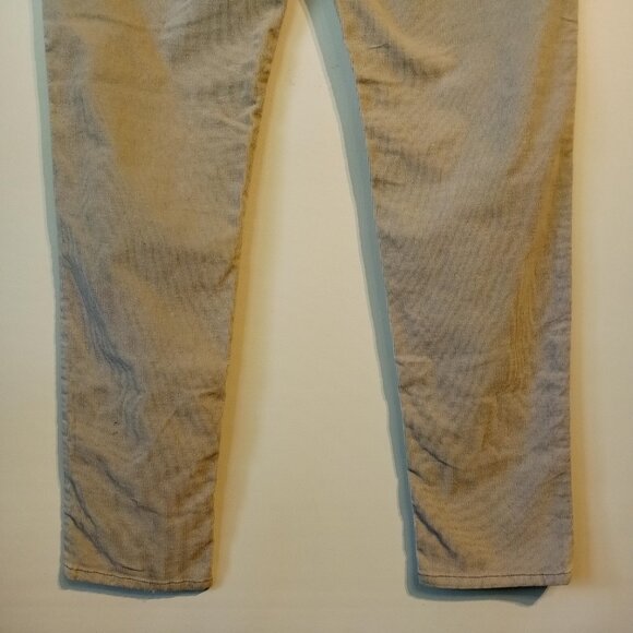 American Eagle Outfitters Pants  Women's 14  Gray  Corduroy  Skinny  Stretch GUC - Picture 7 of 10